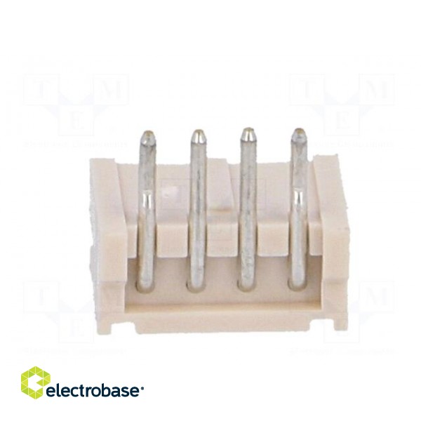 Socket | wire-board | male | ZH | 1.5mm | PIN: 4 | THT | 50V | 1A | -25÷85°C image 5