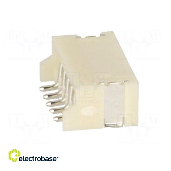 Socket | wire-board | male | ZH | 1.5mm | PIN: 5 | SMT | 50V | 1A | -25÷85°C paveikslėlis 7