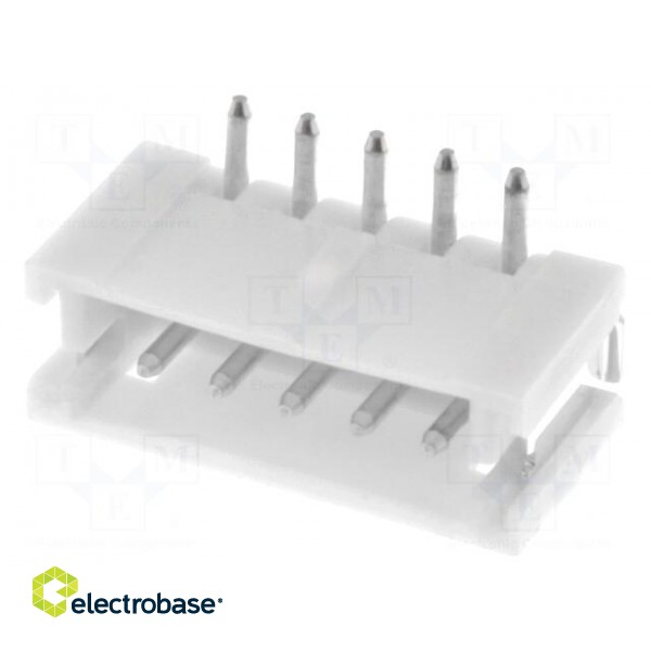 Socket | wire-board | male | ZH | 1.5mm | PIN: 5 | SMT | 50V | 1A | -25÷85°C image 1