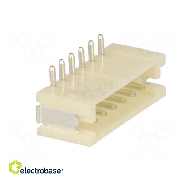 Socket | wire-board | male | ZH | 1.5mm | PIN: 6 | SMT | 50V | 1A | -25÷85°C image 8