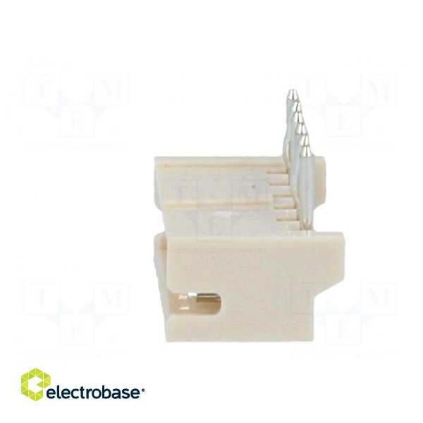 Socket | wire-board | male | ZH | 1.5mm | PIN: 6 | THT | 50V | 1A | -25÷85°C image 3