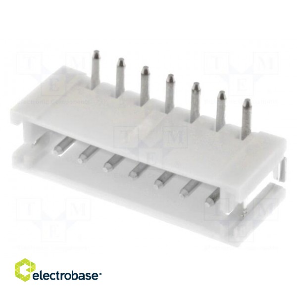 Socket | wire-board | male | ZH | 1.5mm | PIN: 7 | SMT | 50V | 1A | -25÷85°C image 1