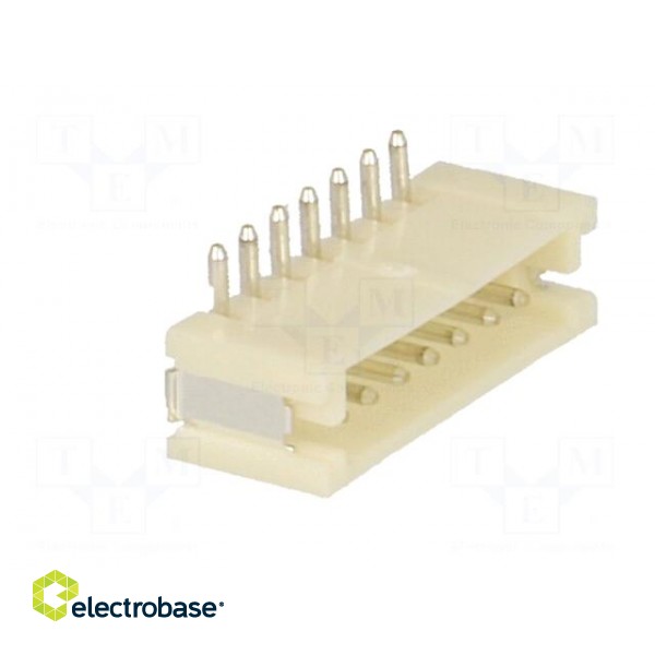 Socket | wire-board | male | ZH | 1.5mm | PIN: 7 | SMT | 50V | 1A | -25÷85°C image 8