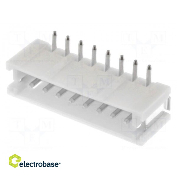 Socket | wire-board | male | ZH | 1.5mm | PIN: 8 | SMT | 50V | 1A | -25÷85°C paveikslėlis 1