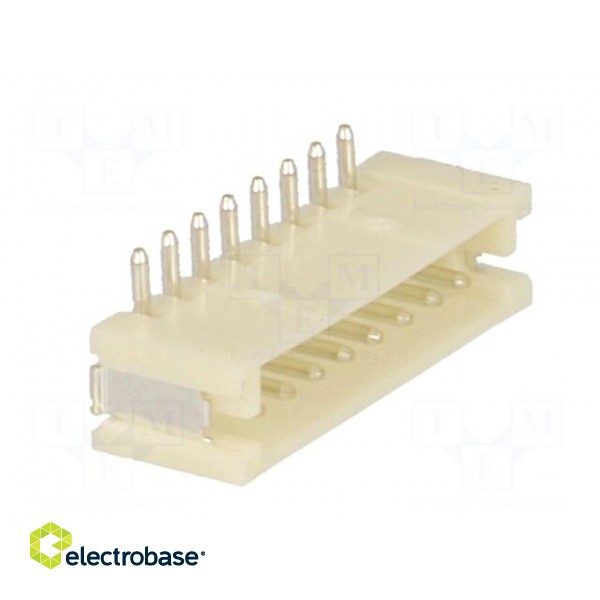 Socket | wire-board | male | ZH | 1.5mm | PIN: 8 | SMT | 50V | 1A | -25÷85°C image 8
