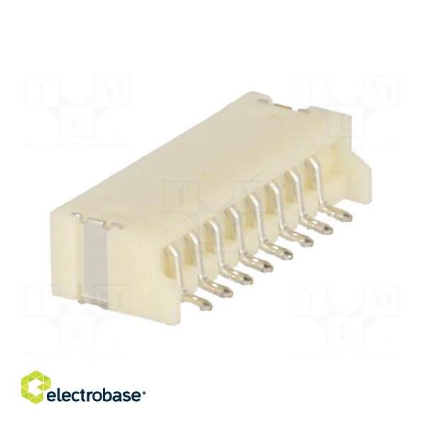 Socket | wire-board | male | ZH | 1.5mm | PIN: 8 | SMT | 50V | 1A | -25÷85°C paveikslėlis 4