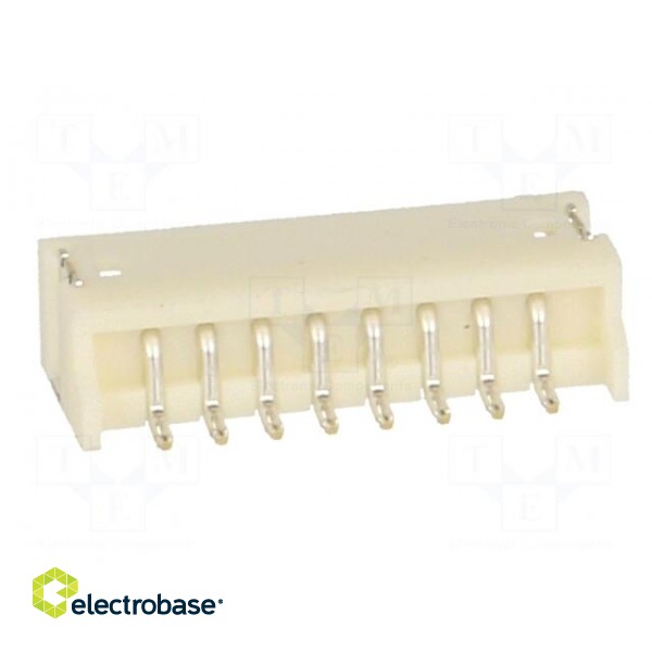 Socket | wire-board | male | ZH | 1.5mm | PIN: 8 | SMT | 50V | 1A | -25÷85°C image 5