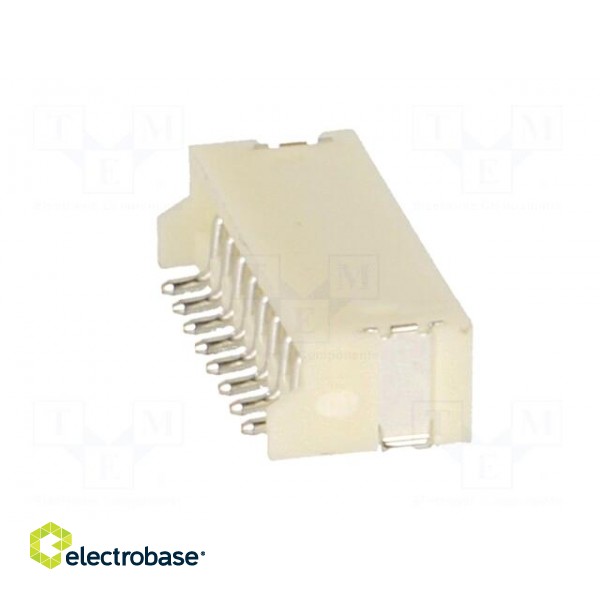 Socket | wire-board | male | ZH | 1.5mm | PIN: 8 | SMT | 50V | 1A | -25÷85°C image 7