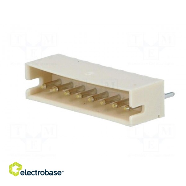 Socket | wire-board | male | ZH | 1.5mm | PIN: 8 | THT | 50V | 1A | -25÷85°C image 2