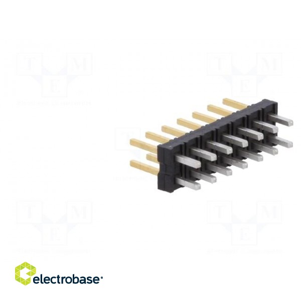 Pin header | wire-wire/PCB | male | Milli-Grid | 2mm | PIN: 14 | THT | 2A image 4