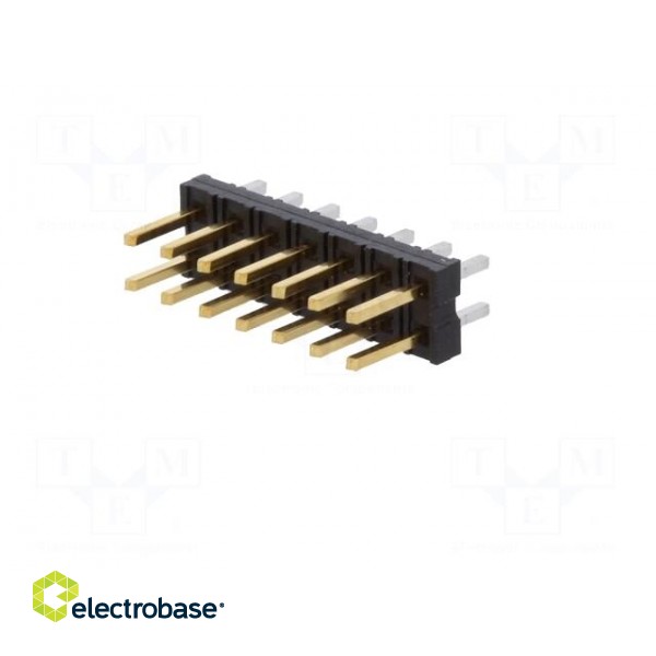 Pin header | wire-wire/PCB | male | Milli-Grid | 2mm | PIN: 14 | THT | 2A image 2