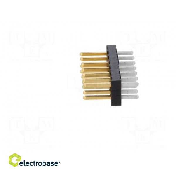 Pin header | wire-wire/PCB | male | Milli-Grid | 2mm | PIN: 14 | THT | 2A image 3