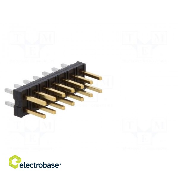 Pin header | wire-wire/PCB | male | Milli-Grid | 2mm | PIN: 14 | THT | 2A image 8