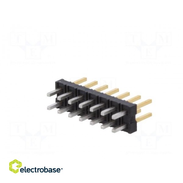 Pin header | wire-wire/PCB | male | Milli-Grid | 2mm | PIN: 14 | THT | 2A image 6