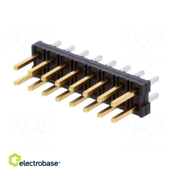 Pin header | wire-wire/PCB | male | Milli-Grid | 2mm | PIN: 16 | THT | 2A фото 2