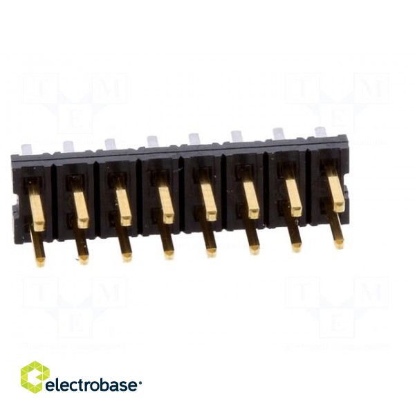 Pin header | wire-wire/PCB | male | Milli-Grid | 2mm | PIN: 16 | THT | 2A фото 9