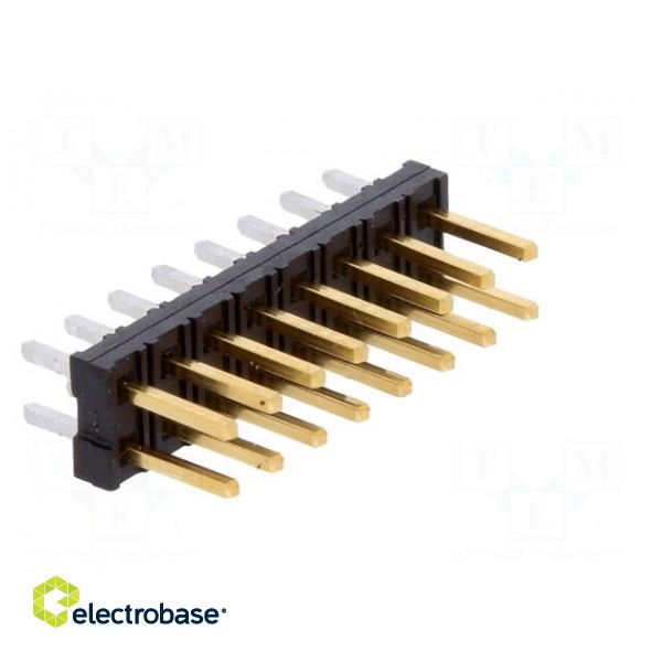 Pin header | wire-wire/PCB | male | Milli-Grid | 2mm | PIN: 16 | THT | 2A фото 8