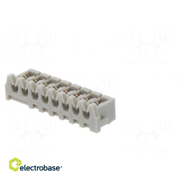 Plug | IDC | female | KR | 2mm | PIN: 8 | for cable | 100V | 1A | Layout: 1x8 image 6