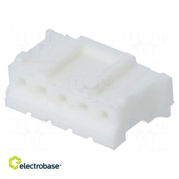 Plug | wire-board | female | 2mm | PIN: 5 | w/o contacts | for cable | 100V image 1