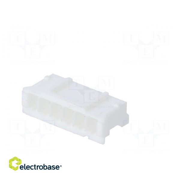 Plug | wire-board | female | 2mm | PIN: 6 | w/o contacts | for cable | 100V image 6