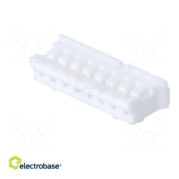 Plug | wire-board | female | 2mm | PIN: 8 | w/o contacts | for cable | 100V image 2