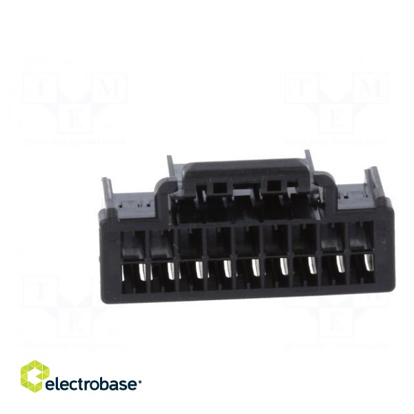Plug | wire-board | female | DF51K | 2mm | PIN: 18 | w/o contacts | crimped image 5