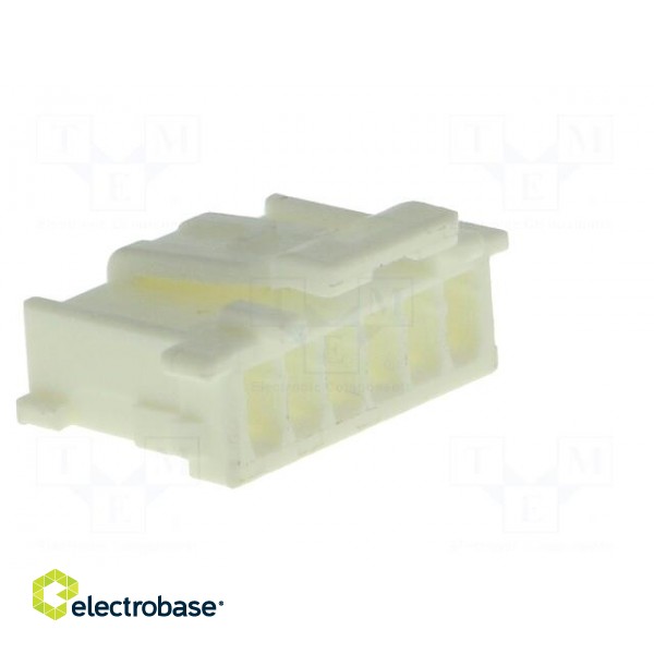 Plug | wire-board | female | MicroClasp | 2mm | PIN: 6 | w/o contacts фото 4
