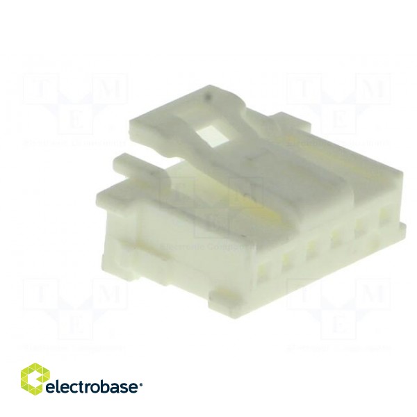 Plug | wire-board | female | MicroClasp | 2mm | PIN: 6 | w/o contacts фото 8