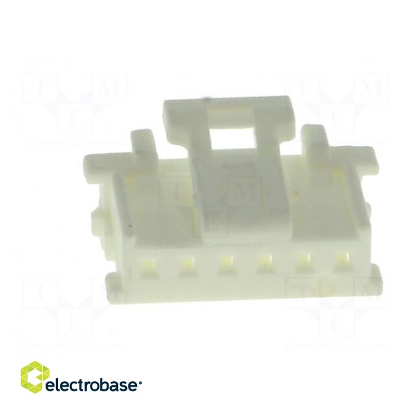 Plug | wire-board | female | MicroClasp | 2mm | PIN: 6 | w/o contacts фото 9