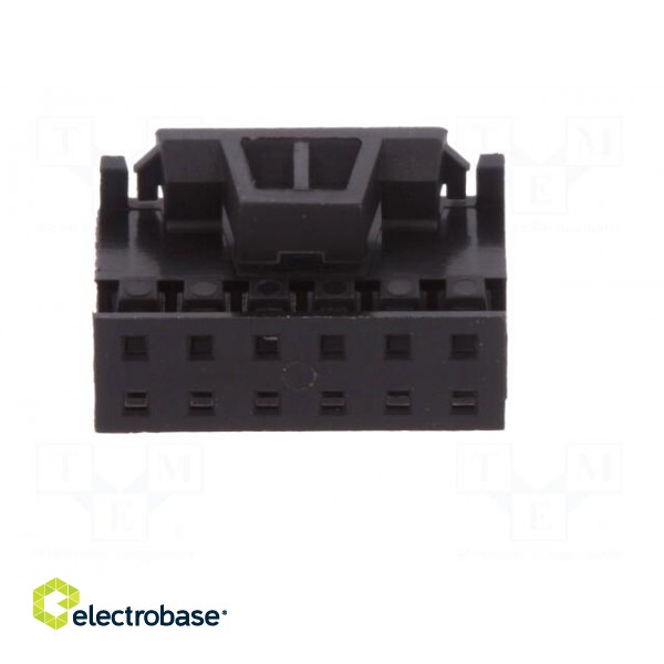 Plug | wire-board | female | Minitek | 2mm | PIN: 12 | w/o contacts image 9