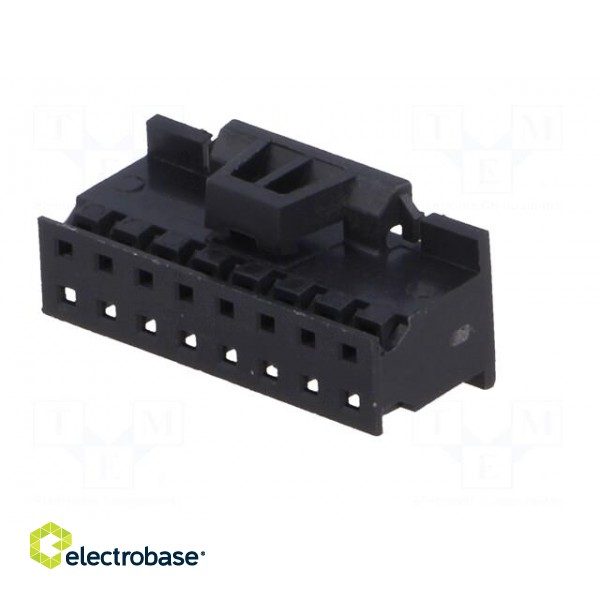 Plug | wire-board | female | Minitek | 2mm | PIN: 16 | w/o contacts image 2