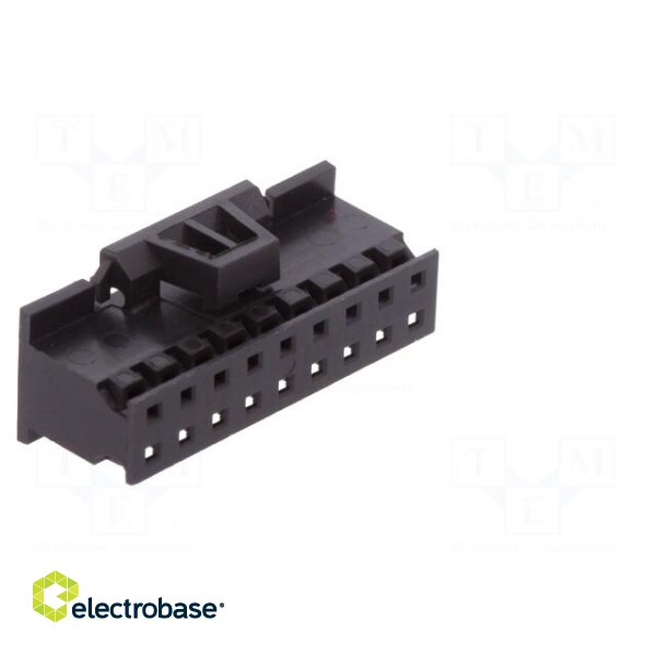 Plug | wire-board | female | Minitek | 2mm | PIN: 18 | w/o contacts | FCI image 8