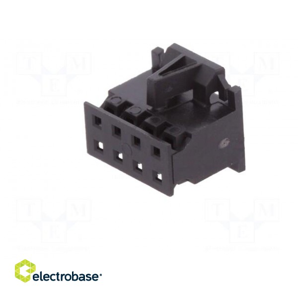 Plug | wire-board | female | Minitek | 2mm | PIN: 8 | w/o contacts image 2