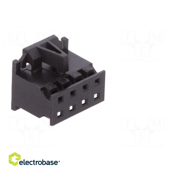 Plug | wire-board | female | Minitek | 2mm | PIN: 8 | w/o contacts image 8