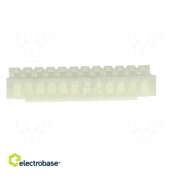 Plug | wire-board | female | NXG | 2mm | PIN: 12 | w/o contacts | for cable paveikslėlis 5