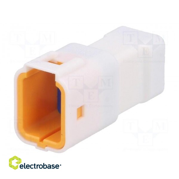 Connector: wire-wire | JWPF | male | plug | PIN: 6 | Type: w/o contacts image 1