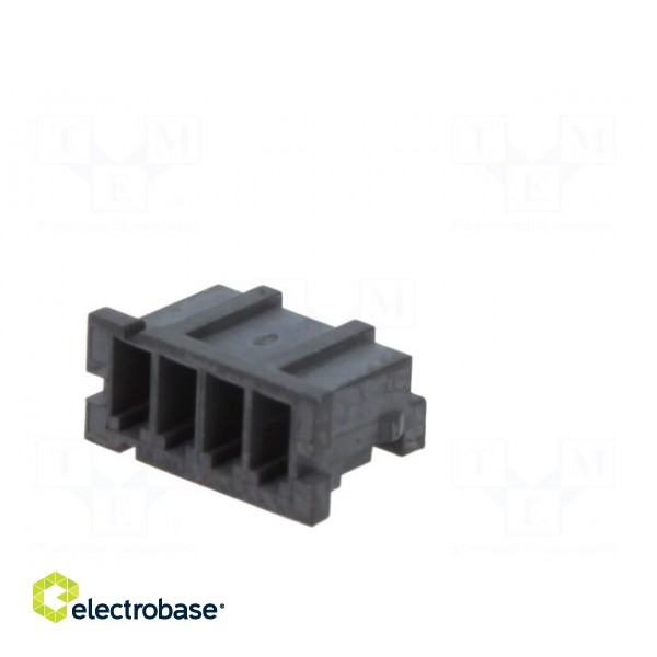 Plug | wire-wire/PCB | female | DF3 | 2mm | PIN: 4 | w/o contacts image 6