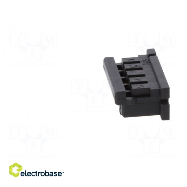 Plug | wire-wire/PCB | female | DF3 | 2mm | PIN: 5 | w/o contacts paveikslėlis 3