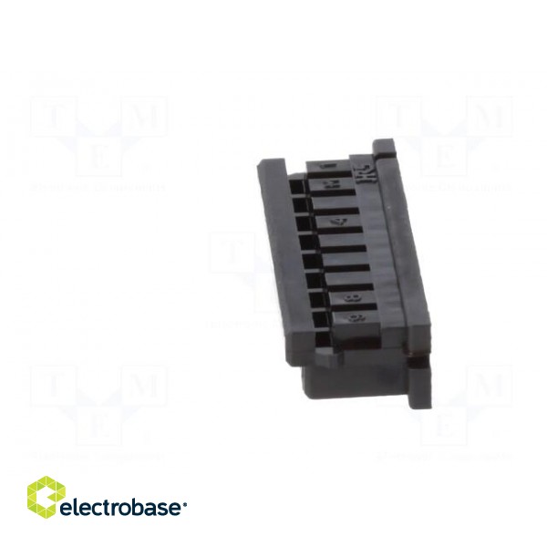 Plug | wire-wire/PCB | female | DF3 | 2mm | PIN: 9 | w/o contacts image 3