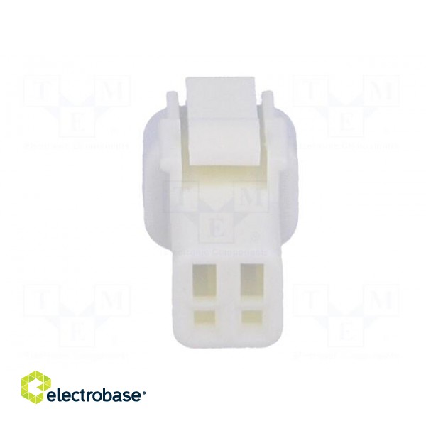 Plug | wire-wire/PCB | female | JWPF | 2mm | PIN: 2 | w/o contacts | 100V image 9