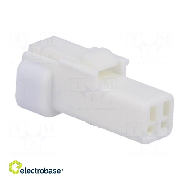 Plug | wire-wire/PCB | female | JWPF | 2mm | PIN: 2 | w/o contacts | 100V image 8