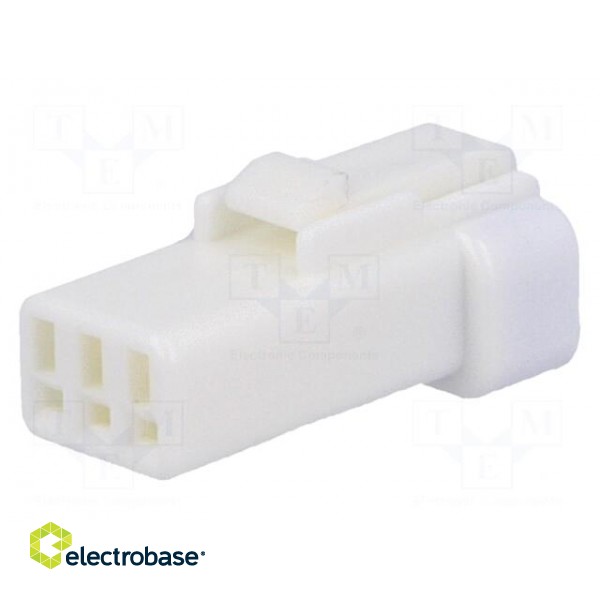 Plug | wire-wire/PCB | female | JWPF | 2mm | PIN: 3 | w/o contacts | 100V image 1