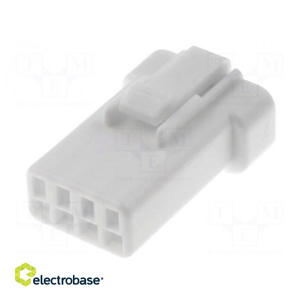 Connector: wire-wire/PCB | JWPF | female | plug | PIN: 4 | -40÷85°C | IPX7 paveikslėlis 1
