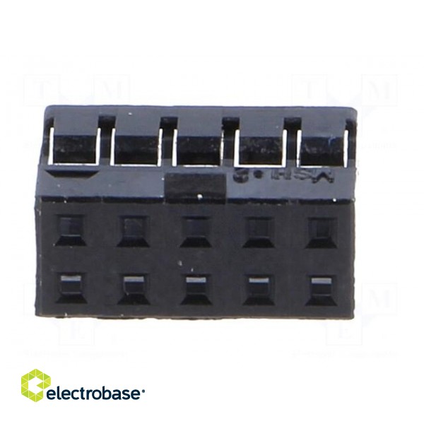 Plug | wire-wire/PCB | female | Milli-Grid | 2mm | PIN: 10 | w/o contacts фото 9