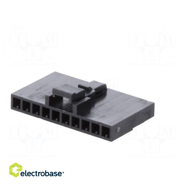 Plug | wire-wire/PCB | female | Milli-Grid | 2mm | PIN: 10 | w/o contacts image 6