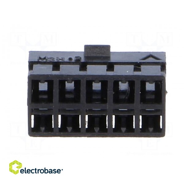 Plug | wire-wire/PCB | female | Milli-Grid | 2mm | PIN: 10 | w/o contacts фото 5