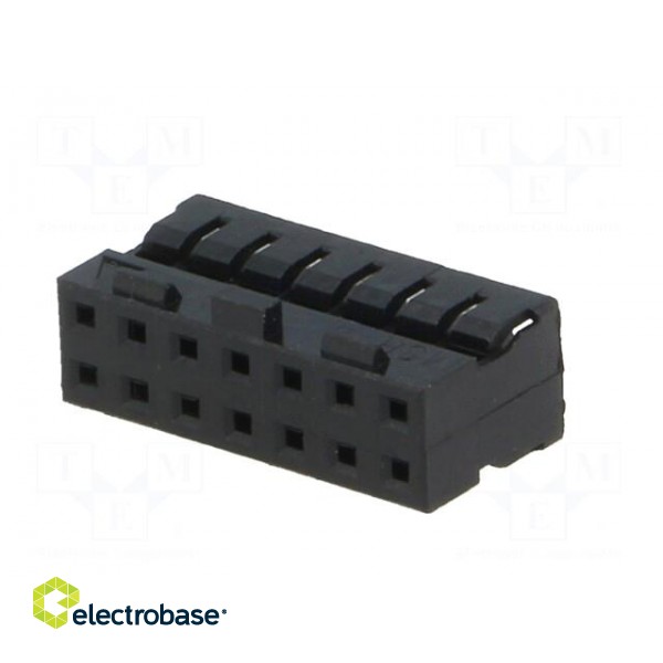 Plug | wire-wire/PCB | female | Milli-Grid | 2mm | PIN: 14 | for cable image 2