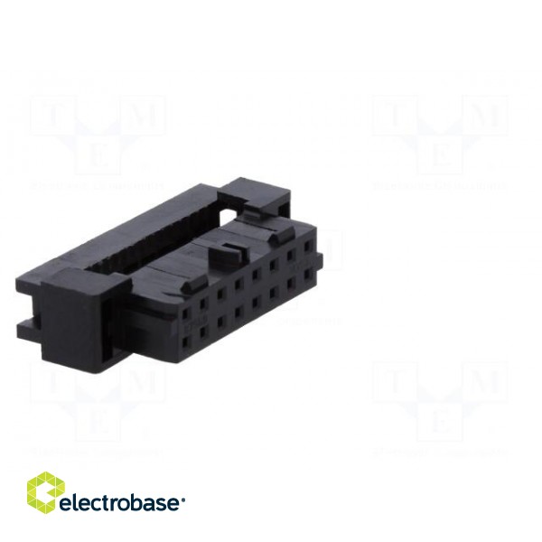 Plug | wire-wire/PCB | female | Milli-Grid | 2mm | PIN: 16 | polarized image 8