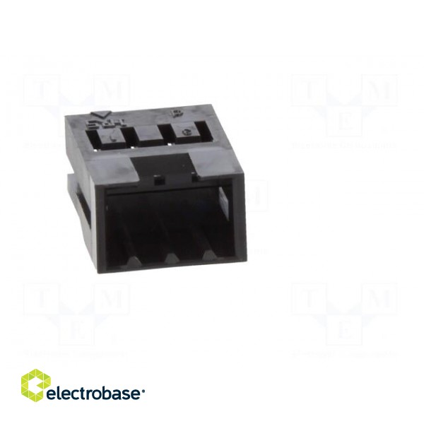 Plug | wire-wire/PCB | male | DF3 | 2mm | PIN: 3 | w/o contacts | for cable фото 9