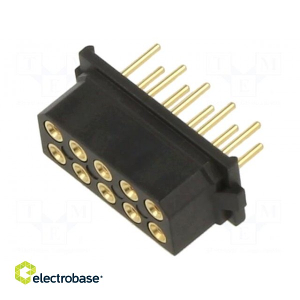 Socket | PCB-cable/PCB | female | Datamate L-Tek | 2mm | PIN: 10 | THT